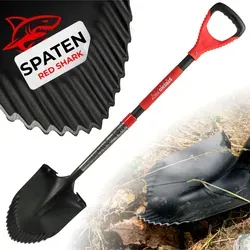 Spaten Strend Pro Premium Redshark, Spitz, Mit Glasfaserstiel D 1150 Mm, 10 Jahre Garantie