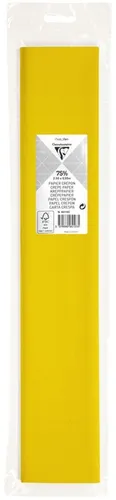 Rolle Krepppapier in zitrone - 95115C Clairefontaine