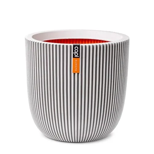 Capi Europe Blumentopf Kugel Groove NL in beige von Capi Europe