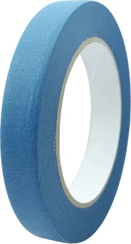 Profi Feinkreppband Abdeckband Blau 18mm x 50m – Präzises Malerband für saubere Kanten