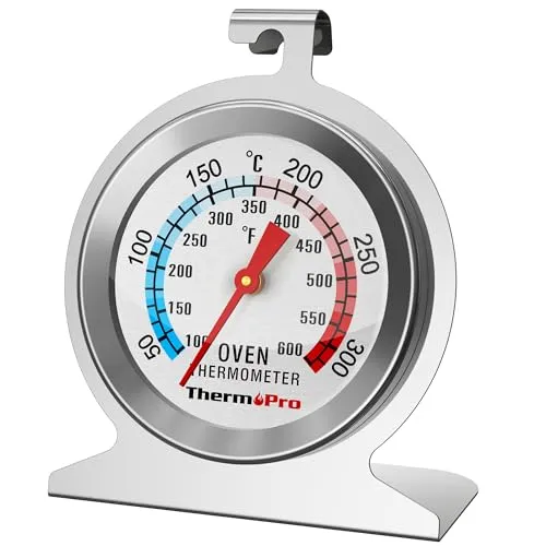 ThermoPro Backofenthermometer Analog aus Edelstahl von ThermoPro