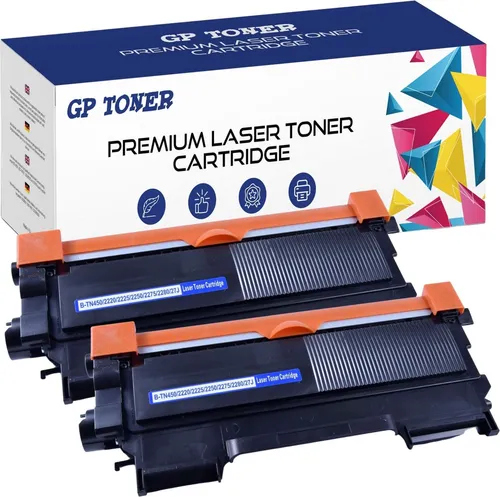 2x Toner kompatibel für Brother TN2220 HL-2130 2250DN MFC-7360N 7460DN DCP-7055