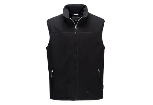 Blue Wave Fleeceweste Lutz Herren Weste Lutz mit windfestem Tafetta Innenfutter und Stehkragen