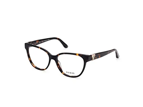 GUESS Damen 0 Sonnenbrille - Dark Havana, 54 - Sonnenbrillen für Damen, stylish und UV-Schutz für perfekten Tragekomfort und modischen Look.