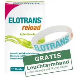 ELOTRANS reload Elektrolyt-Pulver Apfel Btl. 15X7.45 g von STADA