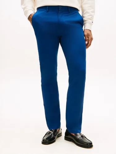 Tommy Hilfiger Herren Denton Essential Twill Chino, Blau, 38 W/30 L - Elegante Chino aus hochwertigem Twill, ideal für jeden Anlass. Der moderne Schnitt sorgt für einen stilvollen Look und optimalen Tragekomfort.