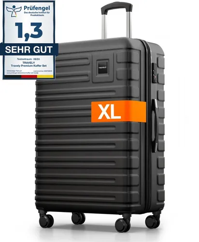 Travely Handgepäck-Trolley in schwarz von Travely