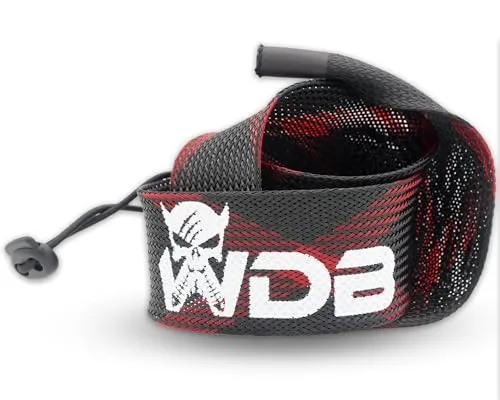 Wild Devil Baits Rutensocke Rutenschutz Cast & Spin Rod Guard Angelrutensocken Angelrutenhülle Schutzhülle für Angelrute