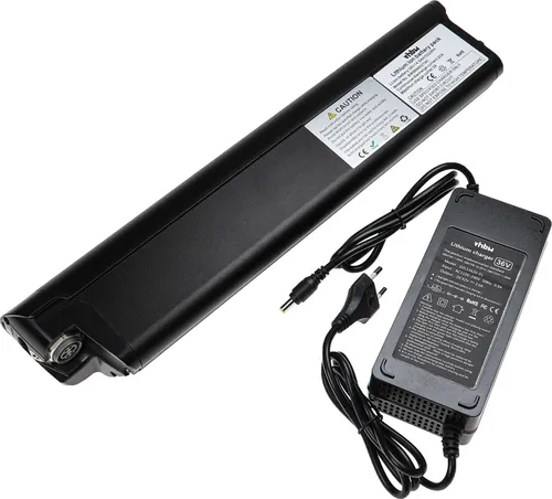 vhbw Akku kompatibel mit Zündapp Z810 E-Bike (14,5 Ah, 36 V, Li-Ion, inkl. Ladegerät) - Schwarz