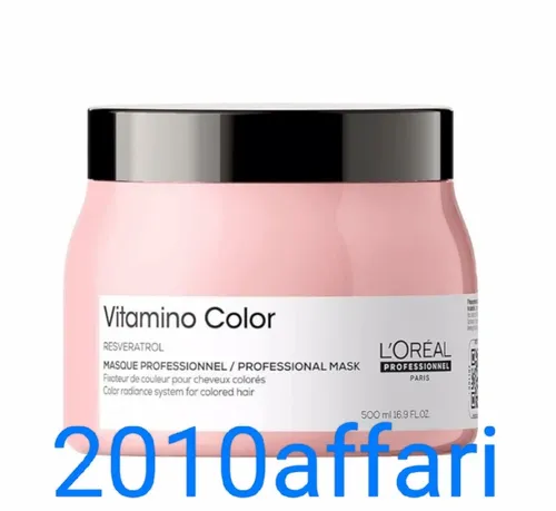 L’oreal Professionnel Vitamino Color Maske 500ml - Haarmaske für gefärbtes Haar, bietet intensive Pflege und Farbschutz für strahlende Farbergebnisse.