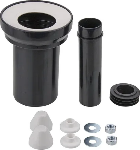 HAAS WC-Anschlußgarnitur mit Abflußrohr 110mm