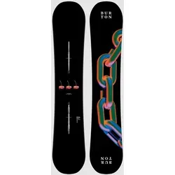 Burton Cultivator 2026 Snowboard Chain Link 155W in schwarz von Burton
