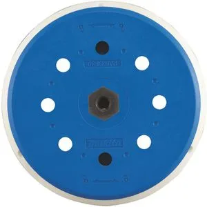 Makita Schleifteller 197315-5 Hart, 150mm Ø für BO6050 Exzenterschleifer - Schleifscheiben für starke Abtragung auf ebenen Oberflächen. Harter Klett-Schleifteller (150mm) sorgt für sichere Verbindung und optimale Leistung beim Schleifen.