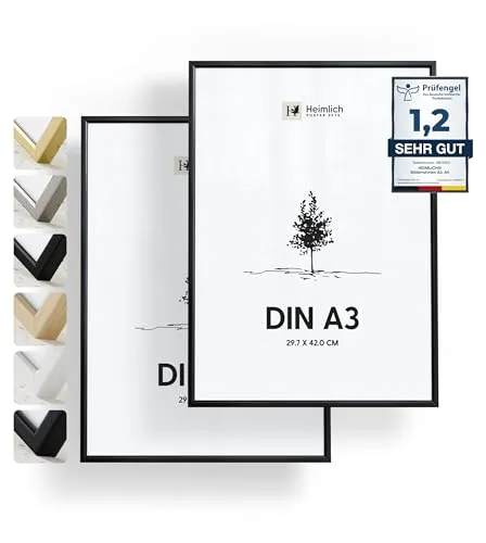 Bilderrahmen Schwarz von Heimlich