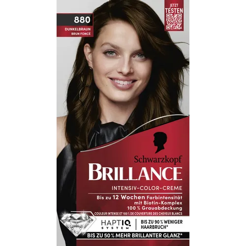 Brillance Intensiv-Color-Creme 880 Dunkelbraun 4015100875911