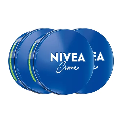 NIVEA Creme Feuchtigkeitspflege mit Eucerit® alle Hauttypen Unisex 3 x 400ml