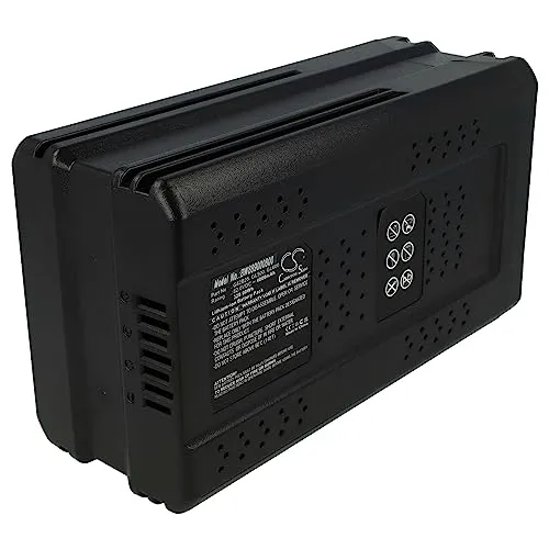 vhbw Akku kompatibel mit Greenworks 82T16, 82V GB500, G82LM51SP, GC82BC, GC82CS, GC82LM46 Rasenmäher Akku-Gartengerät (4000mAh, 82V, Li-Ion)