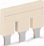 Produktbild WAGO 2016-402 KAMMBRÜCKER L-GRAU 2-FACH