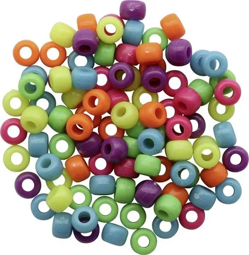 Glorex Schmuck-Perlen 6 x 9 mm, 25 g Schmuckbasteln