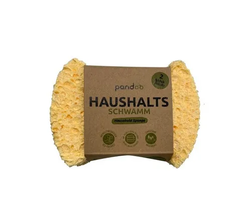 pandoo Reinigungsbürste Haushaltsschwamm, 2 Stück, (2-tlg)