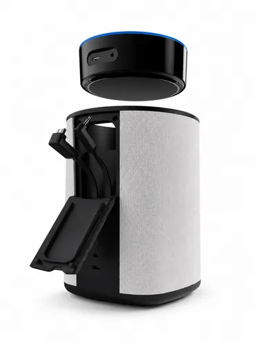 Ninety7 VAUX High Performance tragbarer Speaker Dock für Amazon Echo Dot