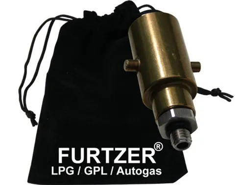 LPG GPL Autogas Tankadapter M10 BAJONETT kurz Stahlanschluss Adapter by Furtzer®