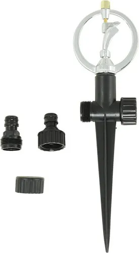 UPP Bewässerungssystem Rasensprenger 360°, Flächenregner, Impulsregner, (4-tlg)