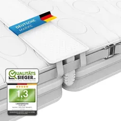 Matratzenkeil Flipline - Hypoallergen und langlebig, 200 cm lang mit Spanngurt für optimalen Komfort