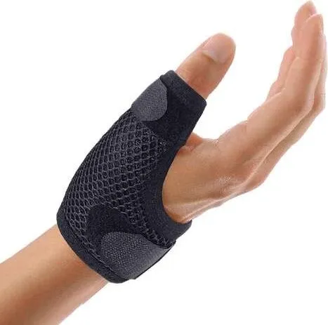 Bort Soft Daumenschiene kurz large schwarz