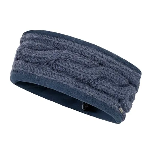 McRon Damen Gestricktes Stirnband Liane Jeansblau 193