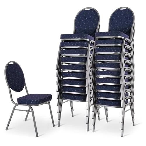 MACO Möbel Raburg Stapelstuhl Set David in blau von MACOShopde by MACO Möbel