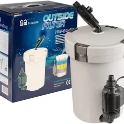 SunSun HW-604B Außenfilter 800l/h für Aquarien