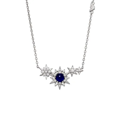 Emporio Armani Halskette für Damen aus Sterlingsilber - Ketten für Damen, elegantes Design aus poliertem Sterlingsilber mit verstellbarer Länge für perfekten Tragekomfort.