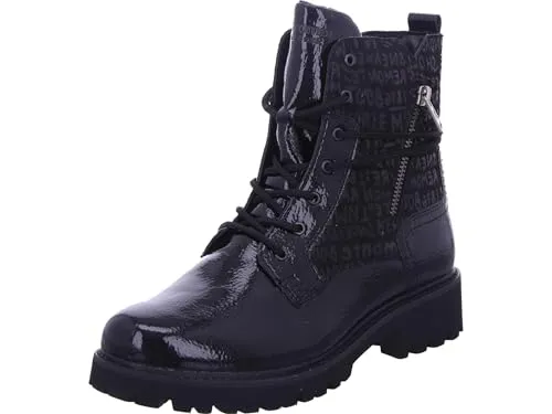 Remonte Damen D8659 Stiefelette Schwarz 37 EU - Wanderschuhe mit Komfortweite und herausnehmbarer Einlegesohle, bieten angenehmes Tragegefühl und elegante Optik für stilvolle Outdoor-Abenteuer.