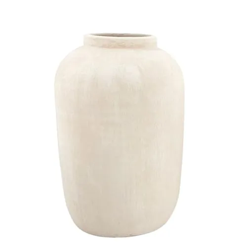 Bodenvase Avion H. 35cm in grau von CreaFlor-Home