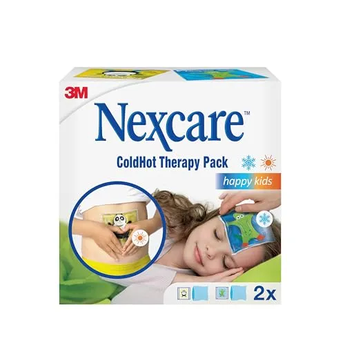Nexcare ColdHot Therapy Pack Happy Kids, 2/Packung