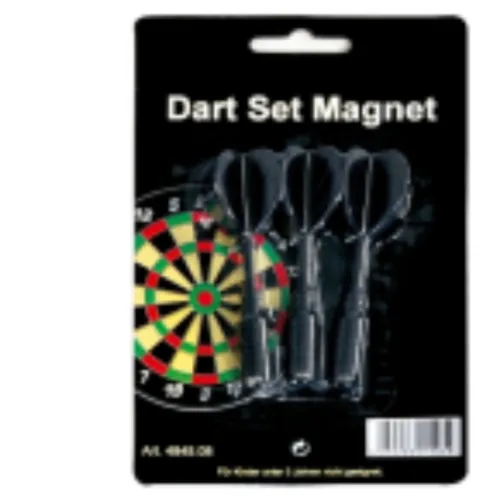 Magnet Dartpfeile - Schwarz 3er Set