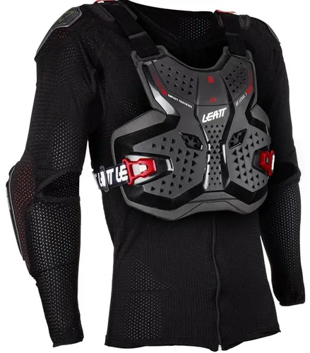 Leatt Body Protector 3.5 Jr Blk/Red #L/XL 147-159cm - Protektoren & Schoner, bietet optimalen Schutz mit einem bequemen Kompressionsanzug für junge Sportler.