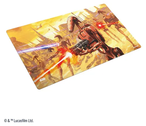 Star Wars: Unlimited Spielmatte - Kampfdroiden, hochwertiges Brettspielzubehör für epische Schlachten im Star Wars Universum