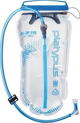 Platypus BigZip Evo Trinkblase 3L - Trinksysteme mit geschmacksneutraler Wasserversorgung, ideal für Outdoor-Abenteuer und mit verbesserter Flexibilität und Handhabung.