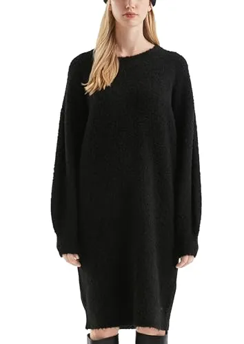 QS Flauschiges Strickkleid