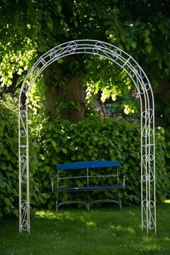 KUHEIGA Rosenbogen 12mm Massiveisen! B: 160cm Feuerverzinkt aus Metall