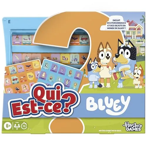 Wer ist das? Bluey-Spieledition – Lustiges Ratespiel für die ganze Familie