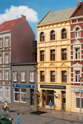 Auhagen 11464 H0 Stadthäuser Schmidtstraße 35/37