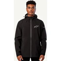 Alpinestars Primary Textiljacke - Schwarz - XL - Funktionsjacke im Moto-Stil mit Windstopper-Softshell, abnehmbarer Kapuze und praktischen Taschen für höchsten Komfort und Schutz.