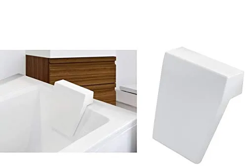 BADLAND Badewannenkissen Nackenstütze für Badewanne in weiß von Besco