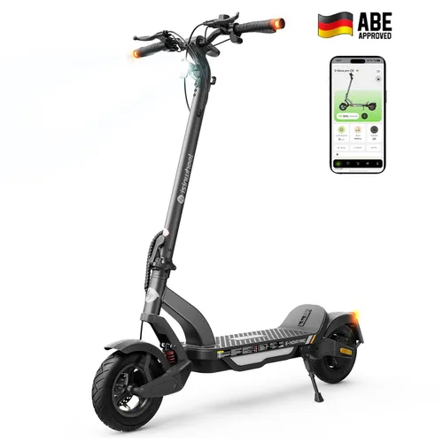 Faltbarer E-Scooter mit Straßenzulassung und APP-Diebstahlschutz