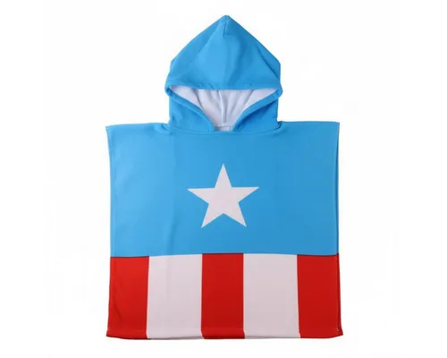 MARVEL Badeponcho Kinder Badeponcho 53 × 53 cm 100% Polyester 250 gsm