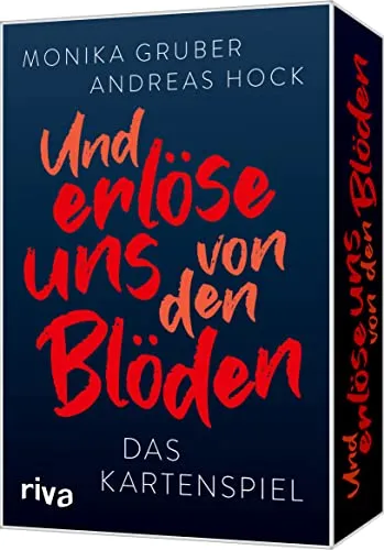 Und erlöse uns von den Blöden: Das Kartenspiel - Denksport & Gedächtnisspiele - Lustiges Kartenspiel für Erwachsene, inspiriert vom #1-Spiegel-Bestseller von Andreas Hock und Monika Gruber.