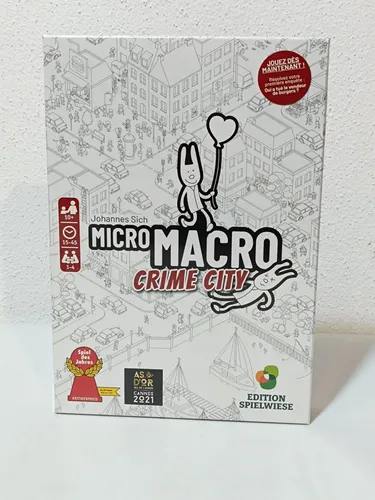Micro Macro Crime City Gesellschaftsspiel Französisch